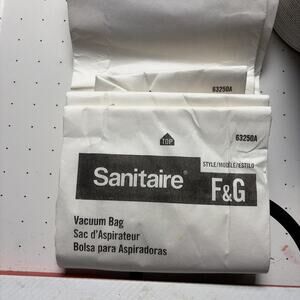3 Sanitaire Eureka F&G Premium Allergen Filtration Vacuum Bags 63250A